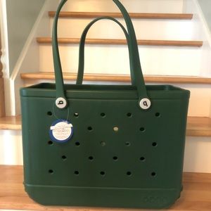 Large Hunter green Bogg Bag
